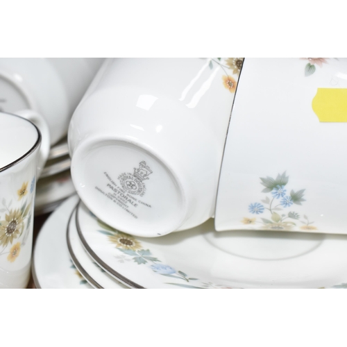 451 - A LARGE GROUP OF ROYAL DOULTON TEA AND COFFEE WARES AND CONTINENTAL TEA WARES comprising a group of ... 