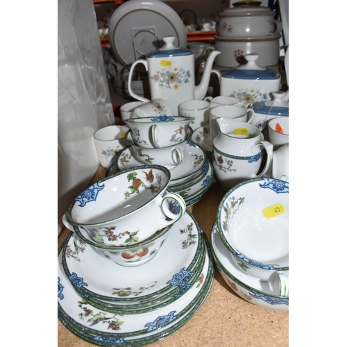451 - A LARGE GROUP OF ROYAL DOULTON TEA AND COFFEE WARES AND CONTINENTAL TEA WARES comprising a group of ... 