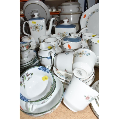 451 - A LARGE GROUP OF ROYAL DOULTON TEA AND COFFEE WARES AND CONTINENTAL TEA WARES comprising a group of ... 