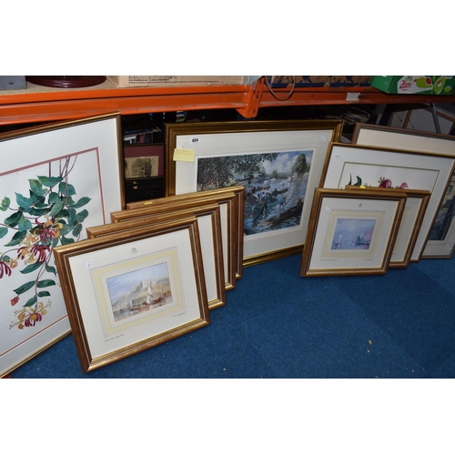 454 - A SMALL QUANTITY OF PICTURES AND PRINTS, comprising a Sherree Valentine Daines signed limited editio... 