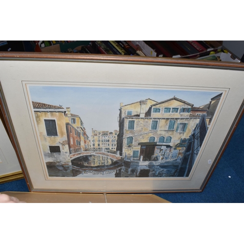 454 - A SMALL QUANTITY OF PICTURES AND PRINTS, comprising a Sherree Valentine Daines signed limited editio... 