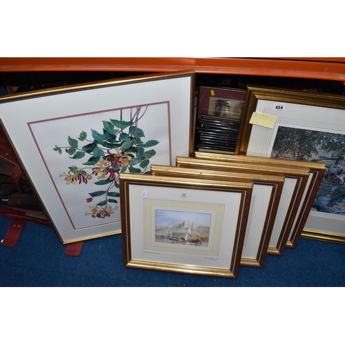 454 - A SMALL QUANTITY OF PICTURES AND PRINTS, comprising a Sherree Valentine Daines signed limited editio... 