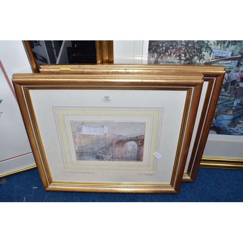 454 - A SMALL QUANTITY OF PICTURES AND PRINTS, comprising a Sherree Valentine Daines signed limited editio... 