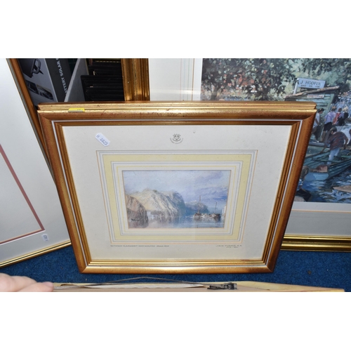 454 - A SMALL QUANTITY OF PICTURES AND PRINTS, comprising a Sherree Valentine Daines signed limited editio... 