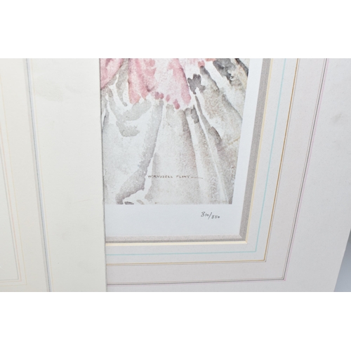 458 - WILLIAM RUSSELL FLINT (1880-1969) THREE UNSIGNED LIMITED EDITION PRINTS, comprising 'Janelle and the... 