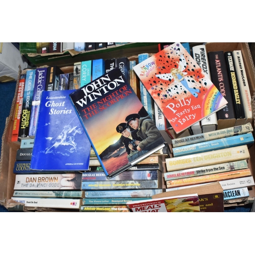 465 - EIGHT BOXES OF BOOKS to include a box of marketing and business books, a box of mixed cookery books,... 