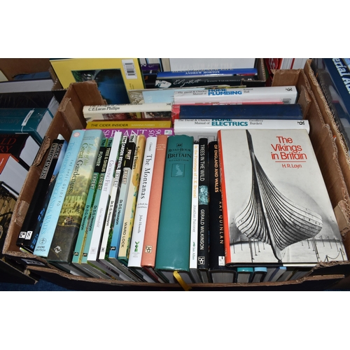 473 - SIX BOXES OF BOOKS, to include approximately one hundred titles in paperback and hardback formats, s... 