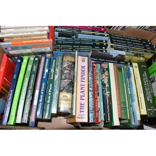 398 - FIVE BOXES OF BOOKS, subject include, antiquarian books, a Biggles first edition 'second case', gard... 