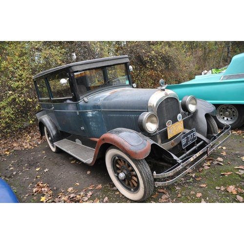 1009 - A 1926 CHRYSLER SIX SERIES '60' TWO DOOR SALOON CAR, in blue and black, with a 3000cc straight six p... 