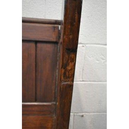 1222 - A 20TH CENTURY PINE SETTLE, width 81cm x depth 38cm x height 93cm (condition report: appears to be c... 