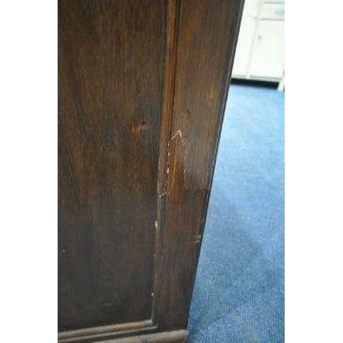 1222 - A 20TH CENTURY PINE SETTLE, width 81cm x depth 38cm x height 93cm (condition report: appears to be c... 