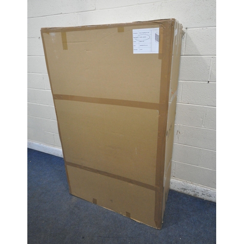 1236 - A BOXED ECCO TRADING CO LIMITED BLACK OAK COFFER CABINET (condition report: appears unused but box h... 