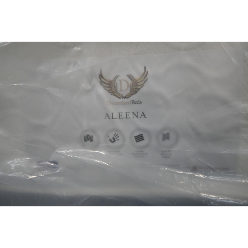 1263 - A DREAMLAND BEDS ALEENA CRIB MATTRESS (condition report: in a plastic sleeve but cannot guarantee th... 