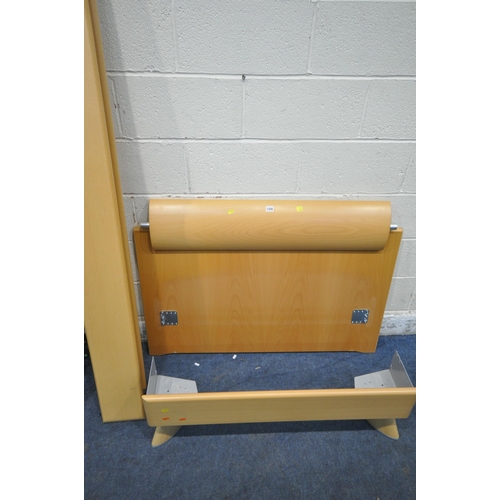 1266 - A HULSTA SINGLE BEDSTEAD, with motorised adjustable slats (condition report: side rails and bolts pr... 