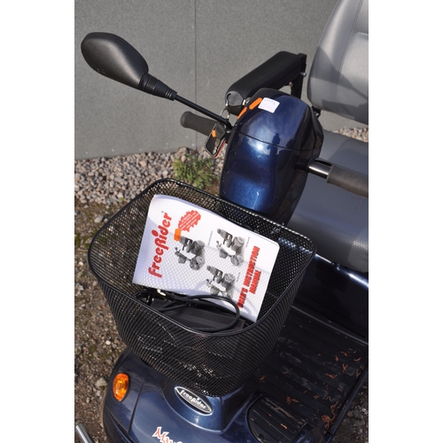 1019 - A FREERIDER FR168-4/4S MOBILITY SCOOTER (condition report: appears in good condition, PAT pass and w... 