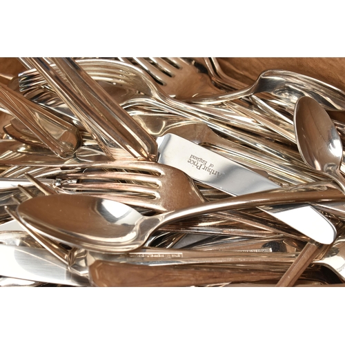 147 - A BOX OF ASSORTED WHITE METAL WARE, to include a boxed pair of 'Harrods' silver sugar tongs with Cel... 