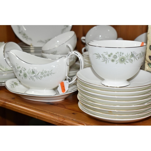 329 - A QUANTITY OF WEDGWOOD TEA AND DINNERWARES comprising a group of 'Westbury'  tea and dinnerware comp... 