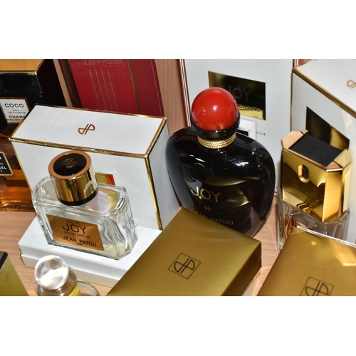 387 - A COLLECTION OF CHANEL AND OTHER PERFUMES AND PERFUME BOTTLES, comprising a 75ml Coco Chanel eau de ... 