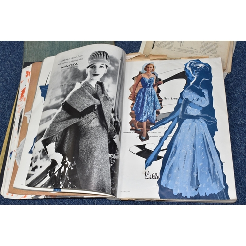 410 - A BOX OF MIXED EPHEMERA comprising a personal sketch book of figures and studies, a collage scrap bo... 