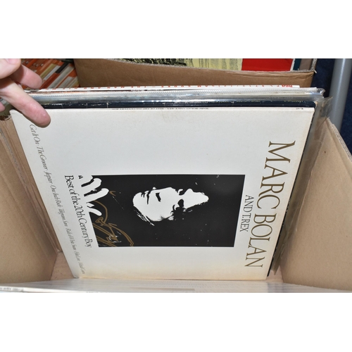 424 - TWO BOXES AND A CASE OF RECORDS to include Whitney Houston's 'So Emotional' (RIST 43) and 'Whitney H... 