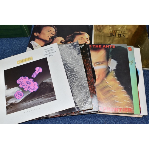 426 - A BOX AND A CASE OF LPS to include Eurythmics 'Sweet Dreams Are Made of This' (RCALP6063), John Lenn... 