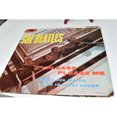 437 - A BOX OF THE BEATLES RECORDS, comprising The Beatles (White Album) SMO 2051, YEX 710, serial no 0320... 