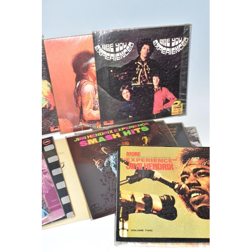 454 - A BOX OF JIMI HENDRIX RECORDS, LPs comprising Are You Experienced/Axis: Bold As Love Polydor Select ... 