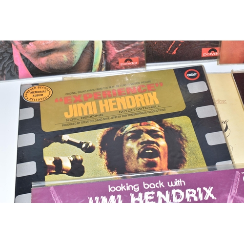 454 - A BOX OF JIMI HENDRIX RECORDS, LPs comprising Are You Experienced/Axis: Bold As Love Polydor Select ... 