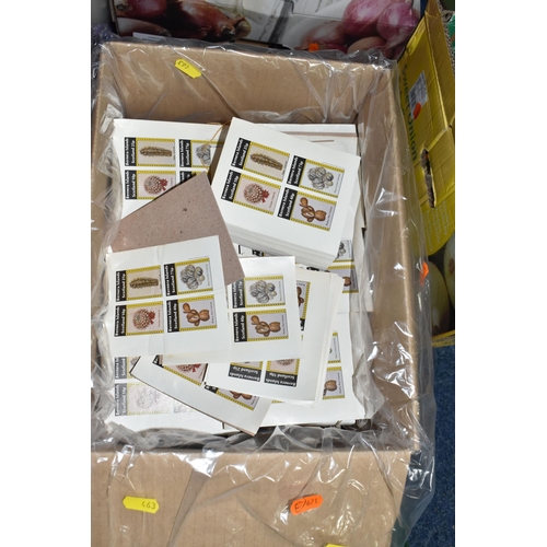 463 - FOUR BOXES OF 'CINDERELLA' STAMPS to include thousands of Nagaland, Dhufar, Ajman, Bernera Islands s... 