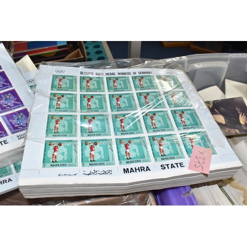 490 - FOUR BOXES OF 'CINDERELLA' AND 'LOCALS' STAMPS to include thousands of Bernera Islands, Scotland, Ey... 