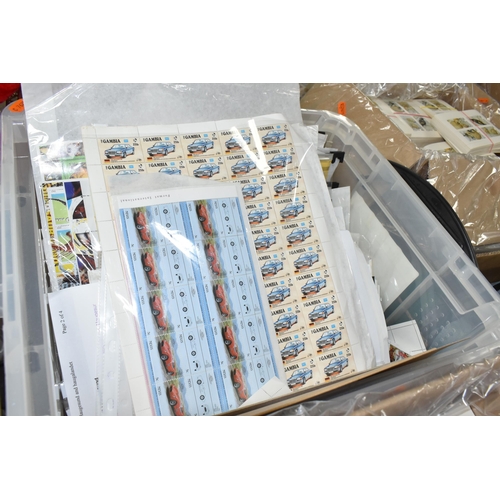 492 - FOUR BOXES OF 'CINDERELLA/LOCALS' STAMPS comprising thousands of perforated and sticker style stamps... 