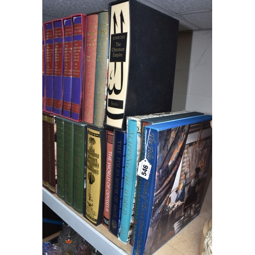 546 - THE FOLIO SOCIETY, Twenty-six Historical titles comprising Hodgkin; Thomas, The Barbarian Invasions ... 