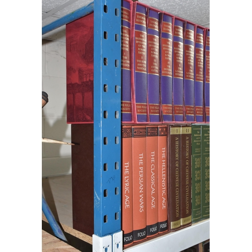 546 - THE FOLIO SOCIETY, Twenty-six Historical titles comprising Hodgkin; Thomas, The Barbarian Invasions ... 