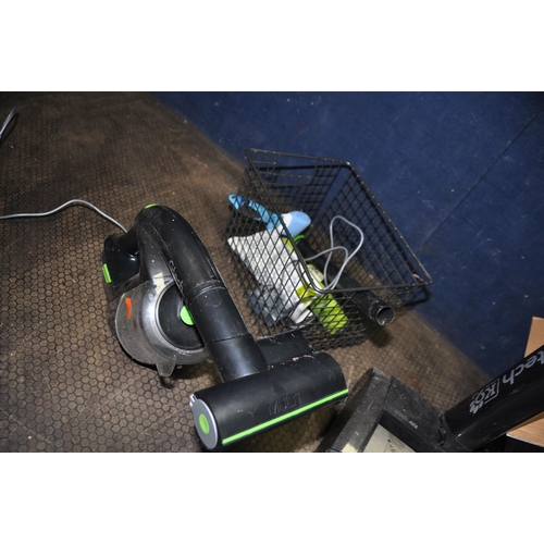 1077 - A G TECH K9 CORDLESS VACUUM CLEANER, a G Tech Multi K9 (doesn't appear to work) box of accessories, ... 