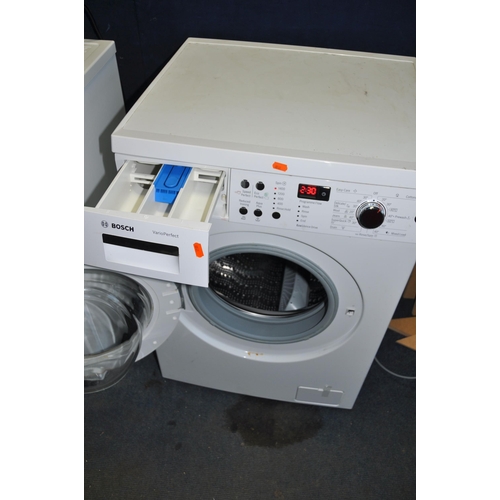 1088 - A BOSCH WAQ283S1GB WASHING MACHINE width 60cm, depth 60cm, height 85cm (PAT pass, powers up but not ... 