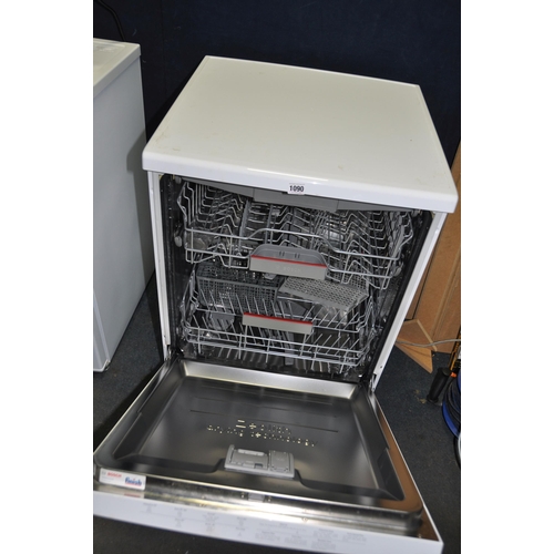 1090 - A BOSCH SERIE 6 DISHWASHER width 60cm depth 60cm, height 85cm (PAT pass, powers up but not tested an... 