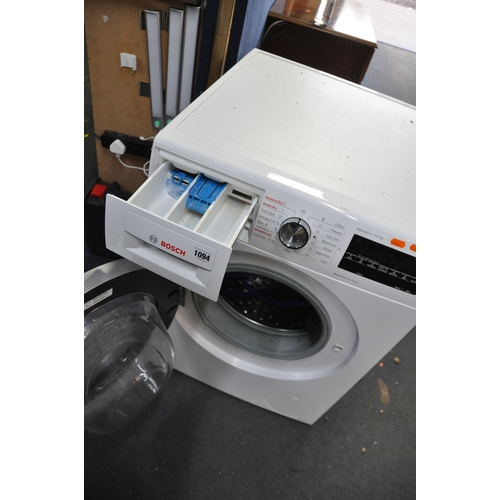 1094 - A BOSCH WVG30462GB WASHER DRYER 7kg and 4kg capacity, width 60cm depth 64cm height 85cm (PAT pass, s... 