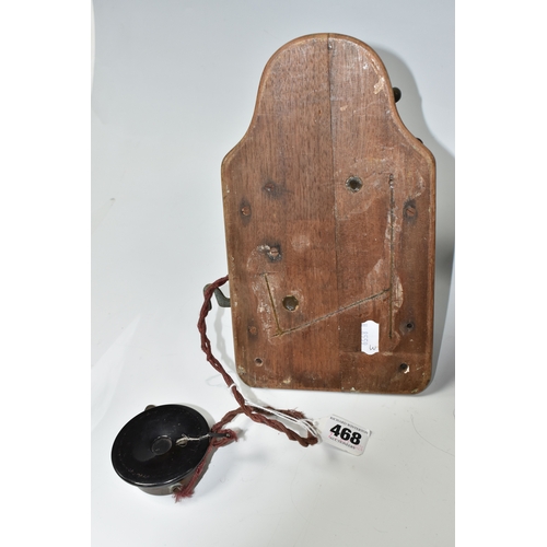 466 - ONE BOX AND LOOSE TELEPHONE, CERAMICS AND GLASSWARE, to include an early twentieth century wall hang... 