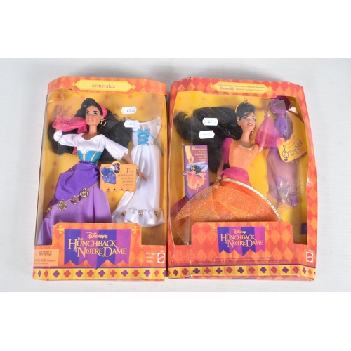 13 - THREE BOXED MATTEL DISNEY 'HERCULES' DOLLS, 'Legends of Love', 'Fashion Secrets' and 'Megara', with ... 