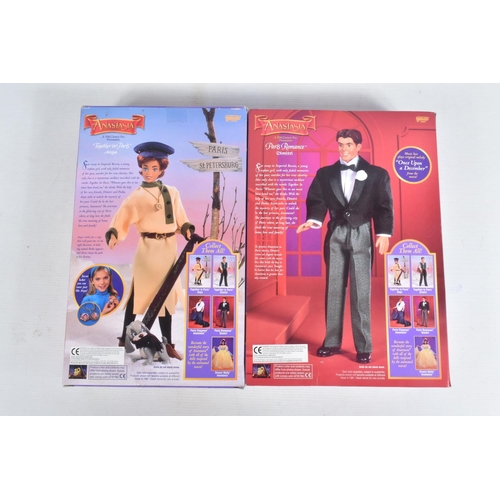 19 - FOUR BOXED 1997 GALOOB COLLECTIBLE DOLLS INSPIRED BY THE ANIMATED MOVIE 'ANASTASIA', to include a  A... 