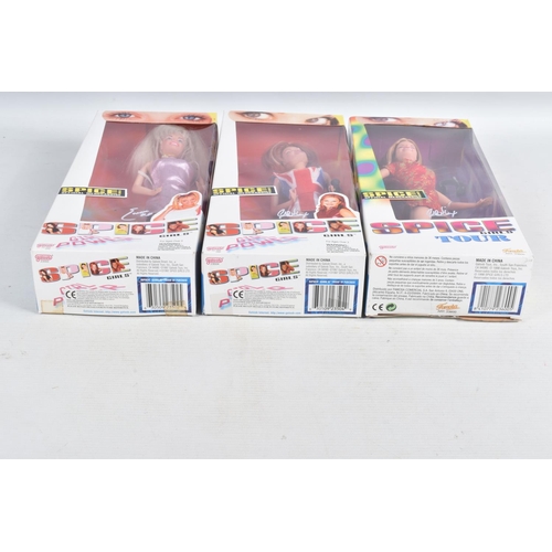 20 - SEVEN BOXED GALOOB FAMOSA ART COLLECTIBLE SPICE GIRLS OFFICIAL MERCHANDISE DOLLS, to include five 19... 