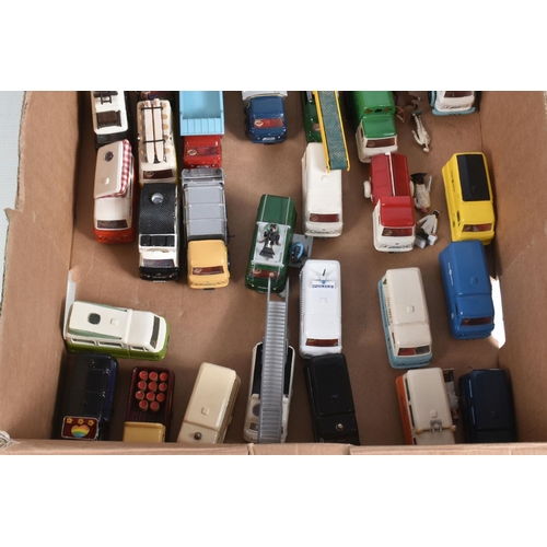 27 - A COLLECTION OF MODELS BASED ON THE DINKY TOYS STANDARD ATLAS KENEBRAKE MINIBUS, No.295, all are mod... 