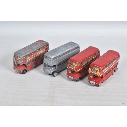 3 - A QUANTITY OF UNBOXED AND AND ASSORTED DINKY AND CORGI TOYS BUS AND COACH MODELS, to include Corgi T... 