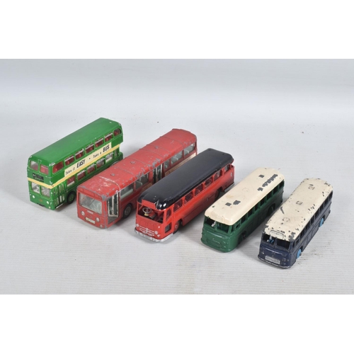 3 - A QUANTITY OF UNBOXED AND AND ASSORTED DINKY AND CORGI TOYS BUS AND COACH MODELS, to include Corgi T... 