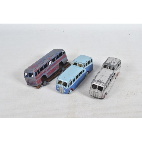 3 - A QUANTITY OF UNBOXED AND AND ASSORTED DINKY AND CORGI TOYS BUS AND COACH MODELS, to include Corgi T... 