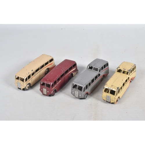 3 - A QUANTITY OF UNBOXED AND AND ASSORTED DINKY AND CORGI TOYS BUS AND COACH MODELS, to include Corgi T... 