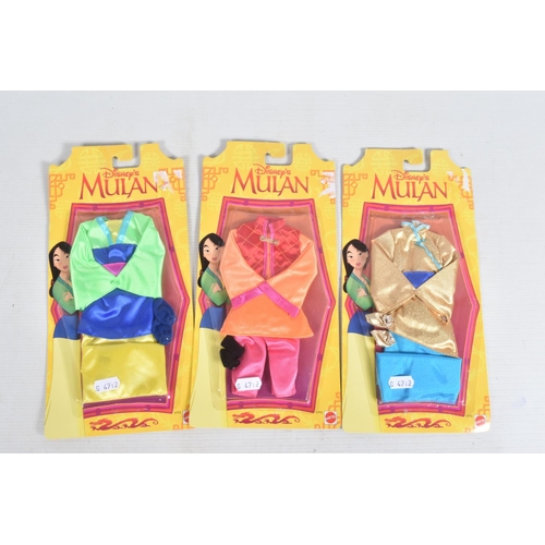 31 - A COLLECTION OF BOXED MATTEL DISNEY'S MULAN COLLECTIBLE DOLLS AND ACCESSORIES, to include a Secret H... 