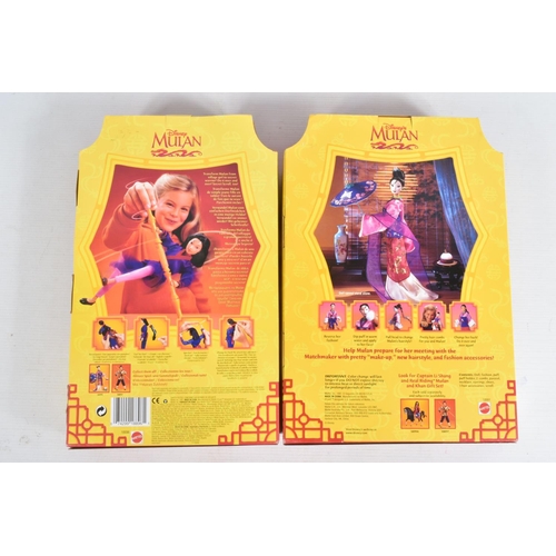 31 - A COLLECTION OF BOXED MATTEL DISNEY'S MULAN COLLECTIBLE DOLLS AND ACCESSORIES, to include a Secret H... 