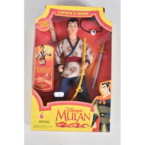 31 - A COLLECTION OF BOXED MATTEL DISNEY'S MULAN COLLECTIBLE DOLLS AND ACCESSORIES, to include a Secret H... 