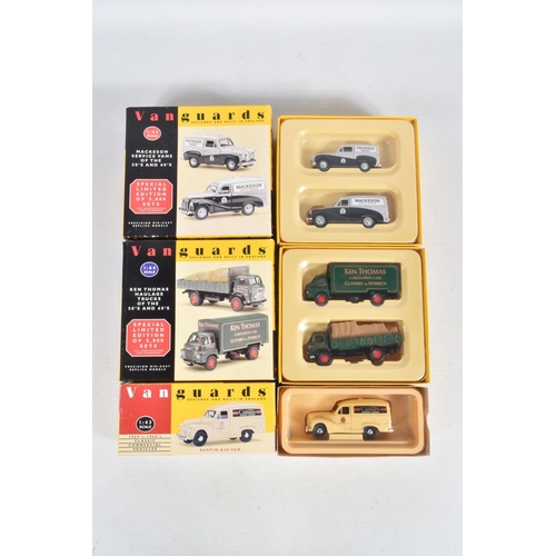 33 - A COLLECTION OF NINETEEN BOXED VANGUARDS DIECAST COMMERCIAL TRANSPORT MODELS, to include model numbe... 